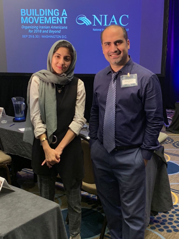 16)Iran apologists/lobbyists support Sanders.One individual is  @hodakatebi, a regular at events held by NIAC.Katebi had called for burning the U.S. flag after the killing of Qassem Soleimani, the world’s number one terrorist.