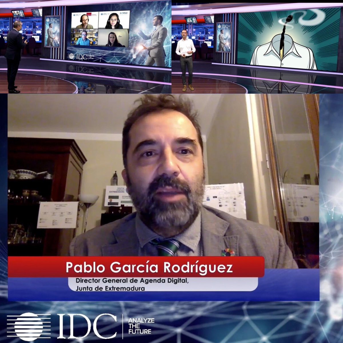 DGDigitalEx's tweet photo. Gracias a @IDCSpain y especialmente a @jcano y @Jormellicar por permitirnos ayer inaugurar el #DigitalForum #FutureOfWork2020 ¿Q significa para nosotros el futuro del trabajo? #Teletrabajo https://t.co/tLM7Fn7aNr… #IDCFoW @fundecytpctex @ticExtremadura @Junta_Economia @Junta_Ex https://t.co/hWnquUDALM
