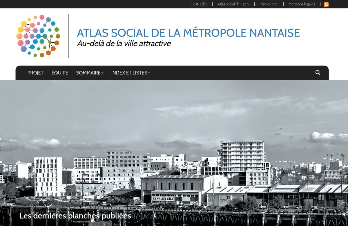 Atlas Social de la Métropole Nantaise tweet media