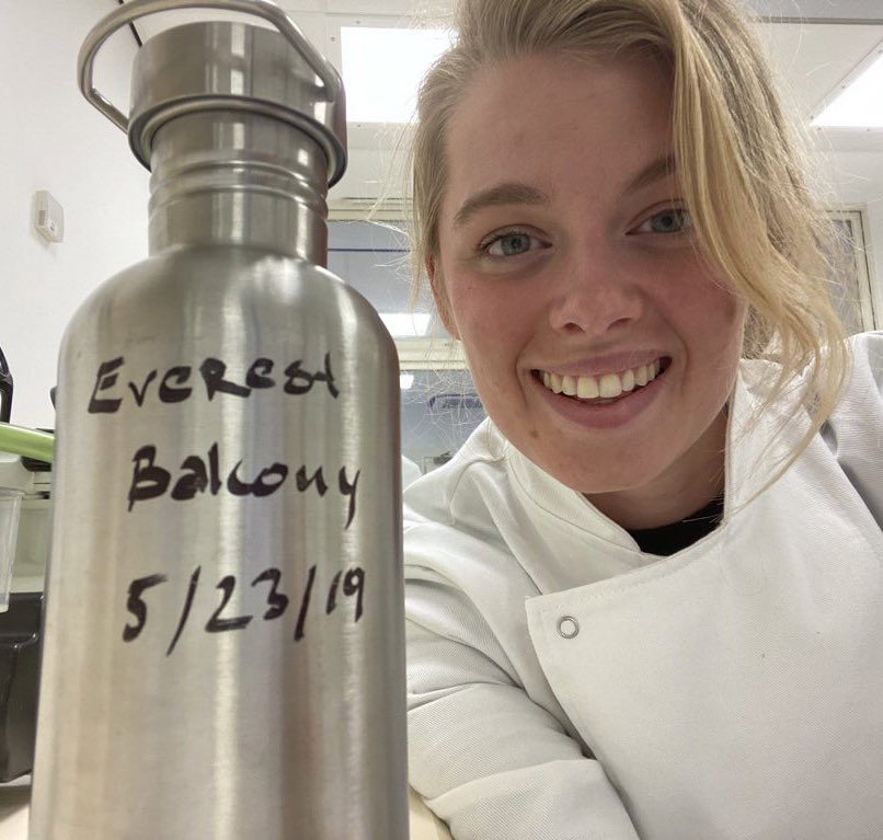 Imogennapper's tweet photo. Our new paper has identified the highest recorded microplastics ever found on Earth, near the top of Mt. Everest! 🏔⬆️
 
Microplastics were identified in every snow sample, with up to 70 microplastic pieces per litre ❄️ 

Find out more 📎: https://t.co/77OlebAc65 https://t.co/hPDhRVkMql