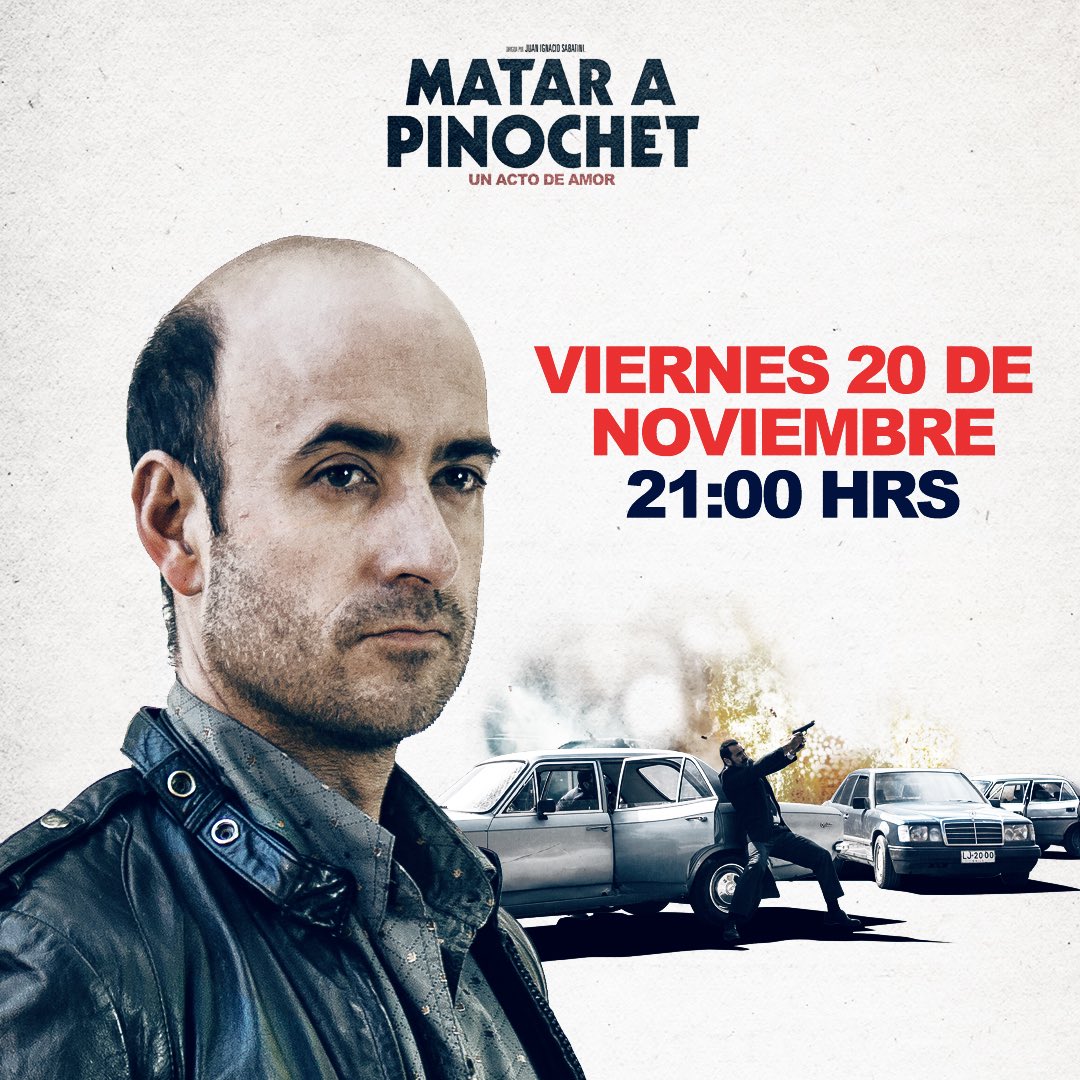 MatarPinochet's tweet photo. Hoy a las 21:00 🎥 @MatarPinochet en @puntoticket 🔥✊🏽#MatarAPinochet https://t.co/XFtOnF8tj5