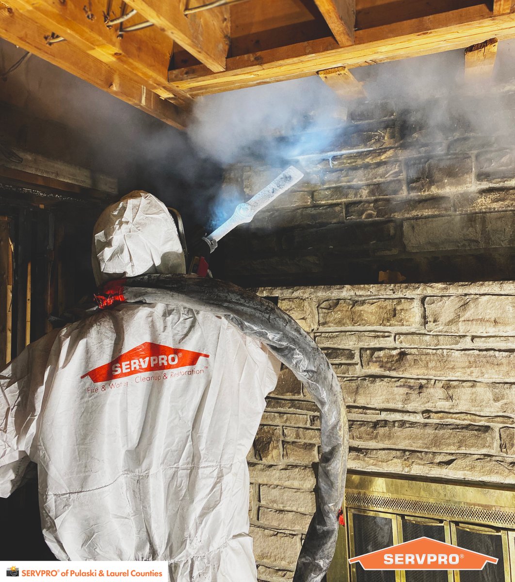 In fire damage restoration, there are many ways to loosen smoke residues. Blast cleaning is a heavy agitator that uses compressed air to blast sand, baking soda, CO2, dry ice, or even ground corn cobs against a soiled surface like charred wood.