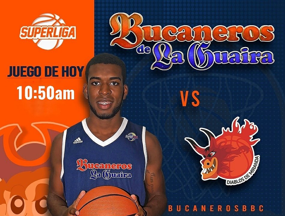 bucanerosbbc's tweet photo. Hoy juega La Guaira en la @superligaven 2020.!!!
@bucanerosbbc Vs @diablosdemiranda
🕥10:50am
#LaMaquinariaNaranja #LaNuevaEra #VamosAJugar #Superliga #SLB2020 #SomosDeLaGuaira https://t.co/OVOf1QqQiy
