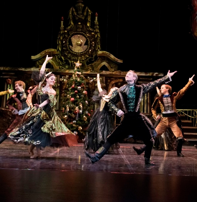 ShumkaDancers's tweet image. Tiaras and tutus, a marionette,
Some mice and a Mouse King… the scariest yet.
A cape and a top hat, a cannon and swords.
Party-time clothing for Ladies and Lords.
Red boots and ballet shoes, some lipstick and blush.
Don’t miss Shumka’s Nutcracker! In fact, you should rush.