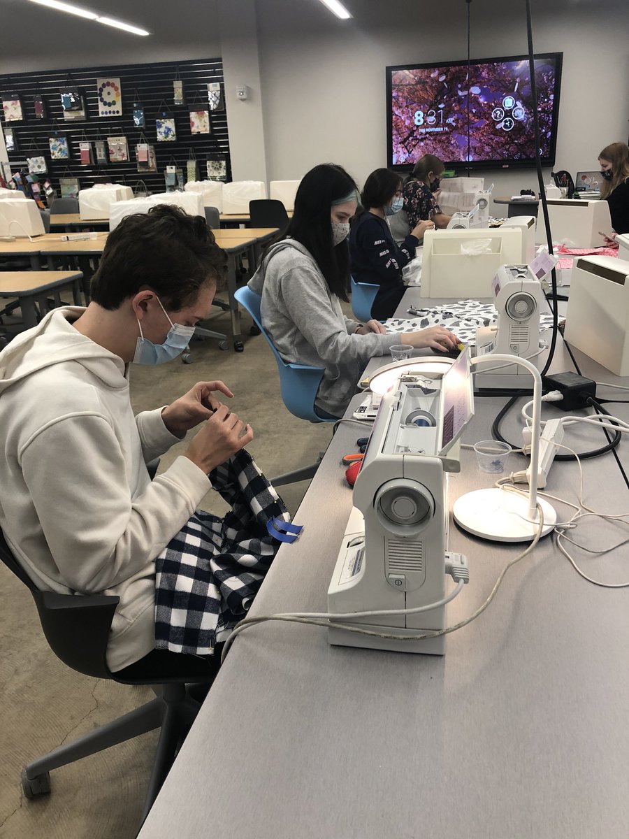 JRisdal24's tweet photo. We are making pajama pants here in the fashion pathway at the @SCCareerAcademy!✂️
@siouxcityschool @WHS_Activities @SiouxCityNorth @BlackRaidersEHS #CTE #TeachFCS #FASHIONCTE #IowaDepartmentOfEducation https://t.co/Aw1fheTIuJ