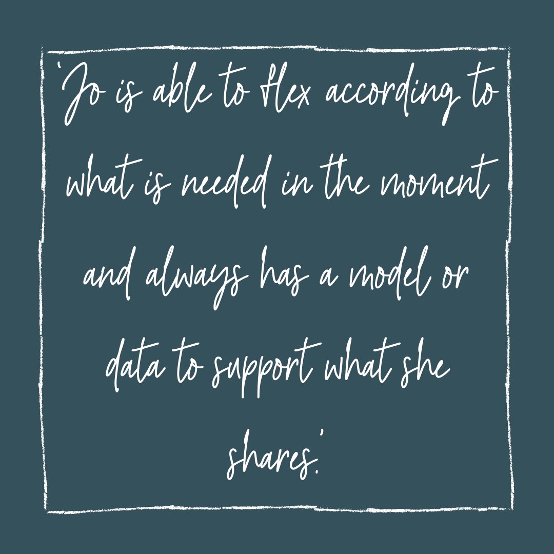 jo_cowlin's tweet photo. A lovely piece of feedback from a client - this is definitely not a one size fits all job!

#feedback #testimonial #flexibility https://t.co/RdQNR8Yhvu