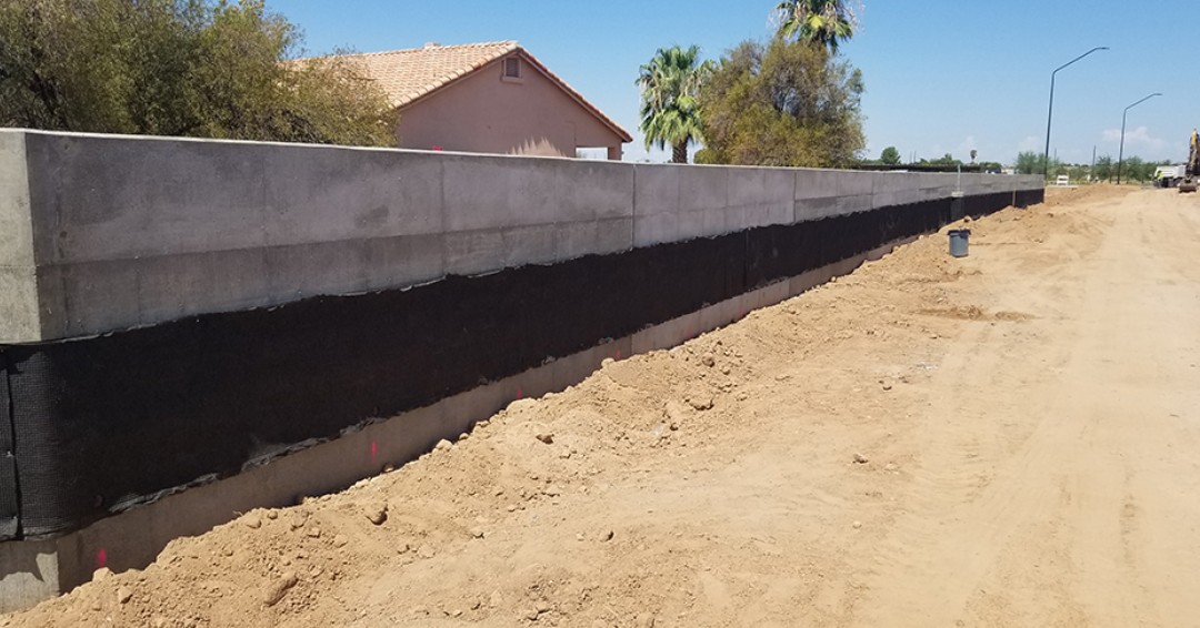 BorderConstruct's tweet photo. J-Drain 200 Drain Board on Cast In Place retaining wall on the Lindsay Road Widening with Hunter Contracting.

#Border #BorderConstructionSpecialties #JDrain #HunterContracting #ConstructionSupplies #CastInPlace #OneCSG #TheCSGAdvantage https://t.co/L50zSvRj6I