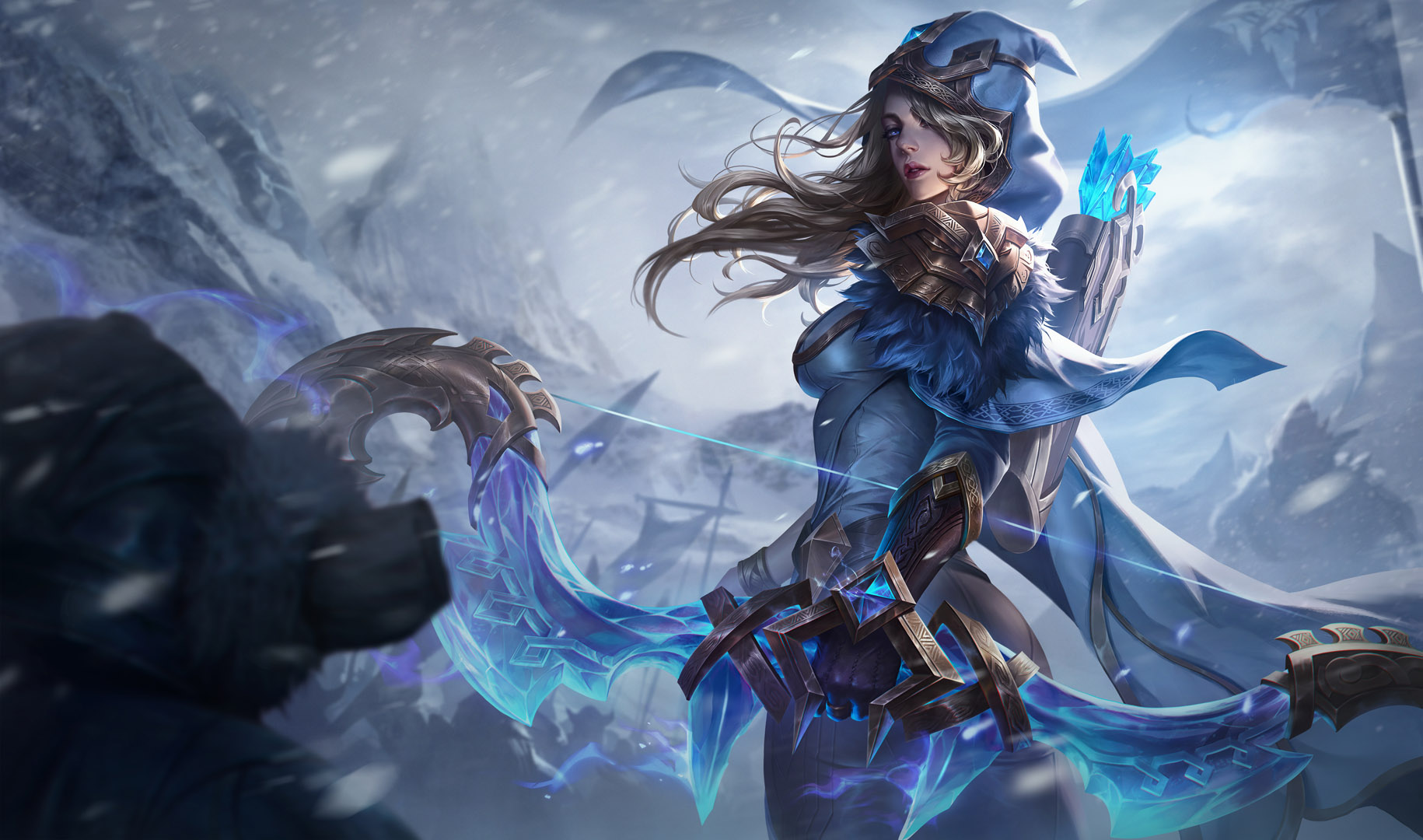 League Of Legends Wild Rift Uk Ie Nordics Our Queen Freljord Ashe In Wildrift Compared To The Freljord Ashe Legacy Skin In Lol T Co Shbawxzct5 Twitter