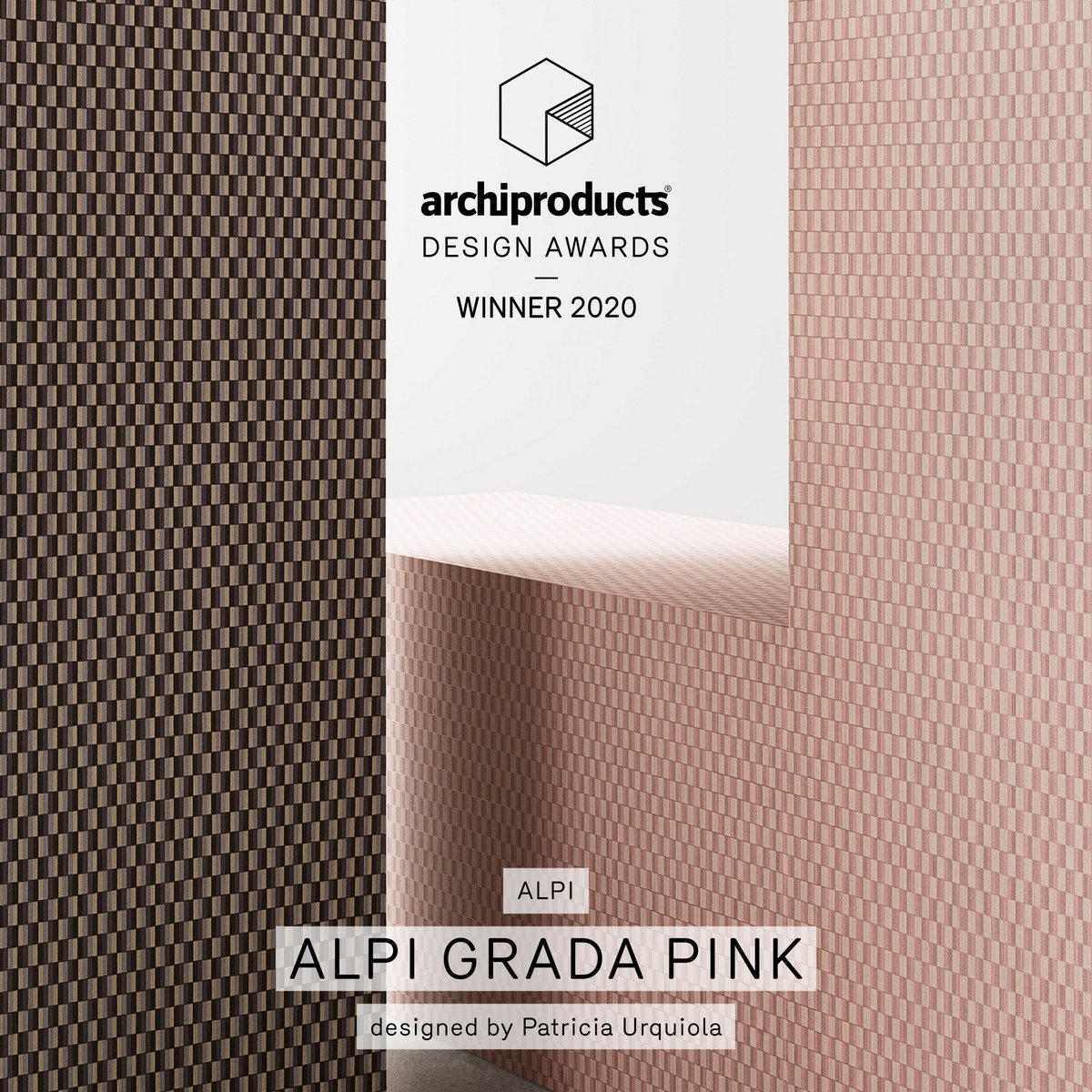 PUrquiola's tweet image. ALPI GRADA PINK is a winner of #archiproductsdesignawards in the Finishes category #ADA2020
Thank you @archiproducts !