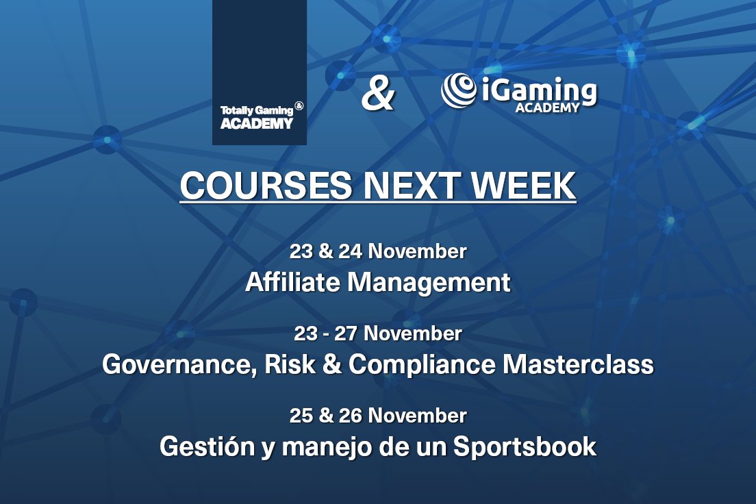 Book your place here: registration.gesevent.com/survey/1u72oa7…

#affiliatemanagement #compliance #sportsbetting #gamingindustry #casinos #onlinegaming