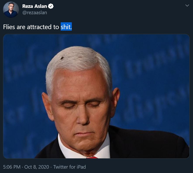 18)A look at some of Aslan’s latest tweets.This is who Sen. Warren expressed her gratitude to.For the record, Aslan was forced to delete that last tweet.However, these are quite telling of his character.