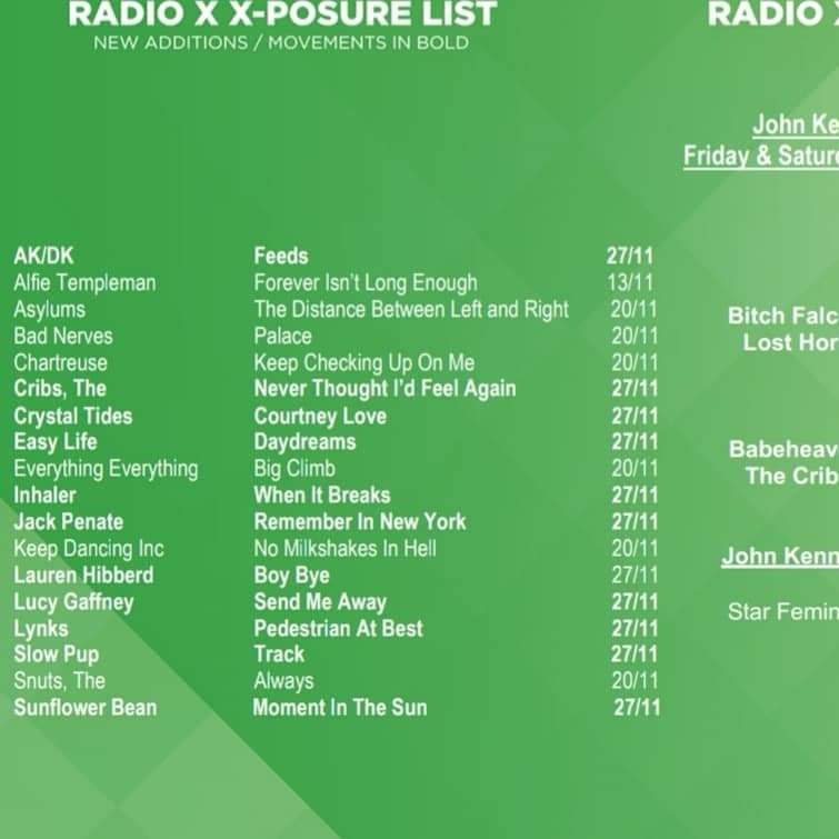 Asylumsband's tweet photo. 🤘🤘ANOTHER WEEK ON THE RADIO X PLAYLIST 🤘🤘

Huge thanks to @JohnKennedy and all at @RadioX for the ongoing passion and support

Genetic Cabaret is available now: https://t.co/OXXhHJScMc

@coolthingmusic 
@Martian_PR https://t.co/Yt79vwHtWd
