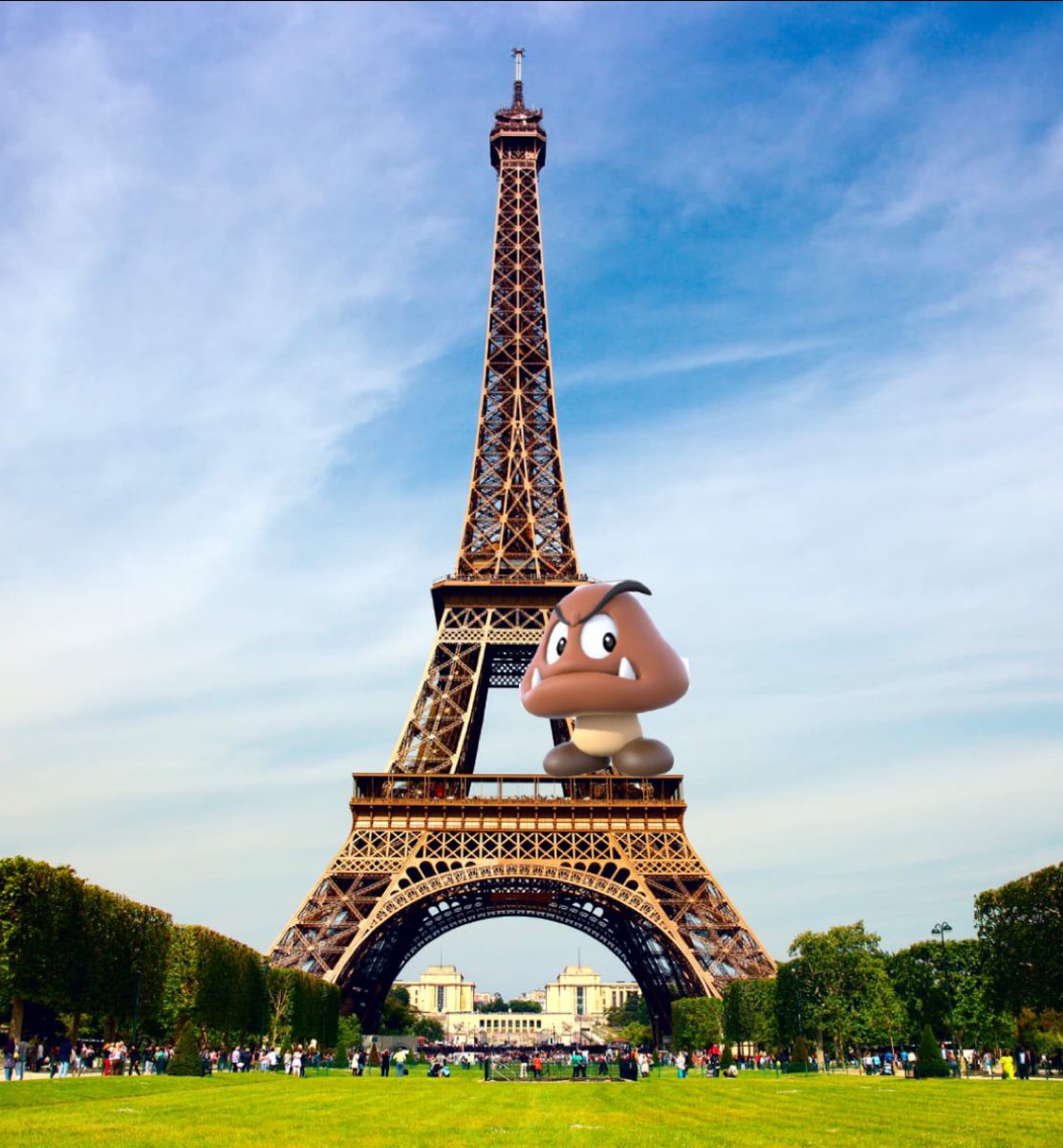 Look we found Surya on the Eiffel Tower!!!