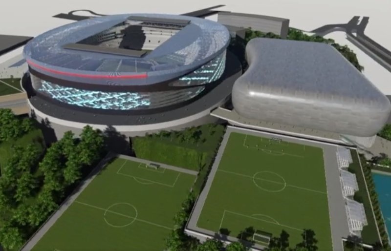 AlbertoRomeroMP's tweet photo. Con una inversión aproximada de mil millones de dólares, el proyecto #PuntaAzul prevé la edificación de un estadio, además de centros comerciales, viviendas y oficinas en el municipio de Tlalnepantla.
#DesdeelManchonPenal https://t.co/SFUWXMH6UU
