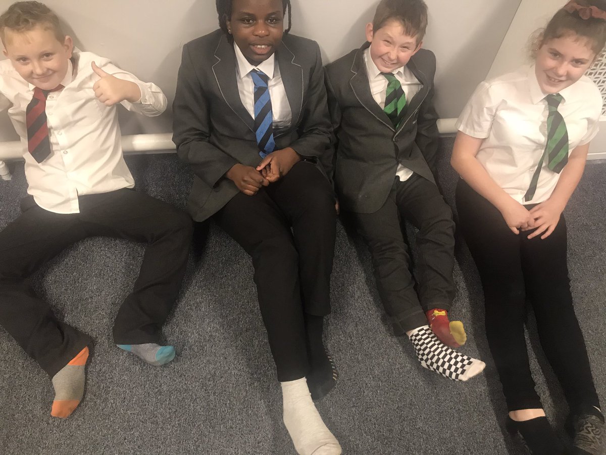 Windmill_6A's tweet photo. 6A stand alongside @LowRoad6HQ by wearing our odd socks and saying NO to bullying. This anti-bullying week, we have had some excellent discussions, demonstrating maturity and sensitivity. #musicfederation #AntiBullyingWeek https://t.co/Ir8RS4gsIp