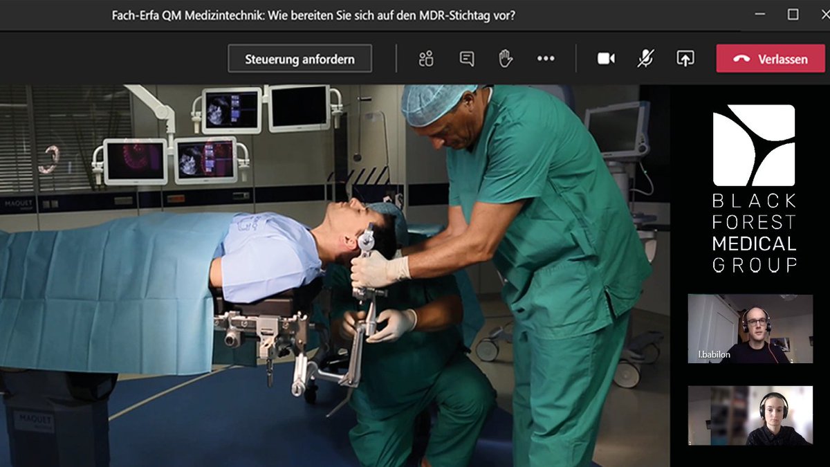 On Tuesday, our Director QM/RA Lutz Babilon and Regulatory Affairs Manager Sandra Untenberger had the pleasure of informing companies within the business association @wvib about how we handle the implementation of the MDR. 
#DORO #MedicalDevices #Neurosurgery