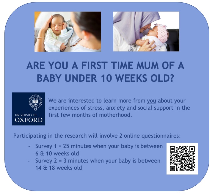 joanna_maher's tweet photo. First time Mums needed for research! Are you a UK-based Mum? Is your baby under 10 wks old? 

Please consider taking part in this online questionnaire study using this link

 https://t.co/FT2Yoz3hHQ

OR email joanna.maher@hmc.ox.ac.uk for details

#firsttimemum #baby #research https://t.co/8CfKHOesjv
