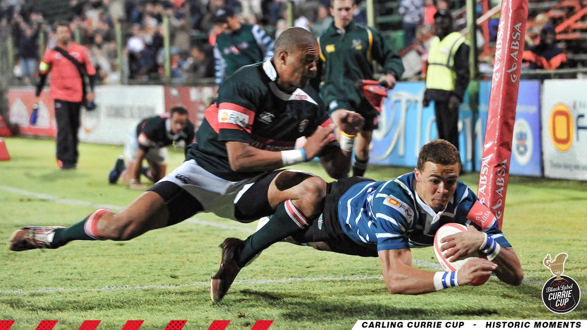 #CarlingCurrieCup flyer and try scoring machine Bjorn Basson holds the record for the most tries in a season, dotting down 21 times for the Tafel Lager Griquas in 2010. 

#ReachForGold #TheChampionWithin
<a href="/blacklabelsa/">Carling Black Label ᅠᅠᅠᅠ</a>