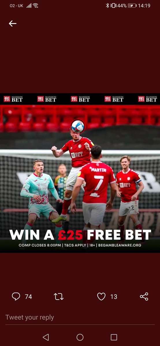 shackle_dom's tweet photo. @MansionBet https://t.co/A2pdXdz2Hm