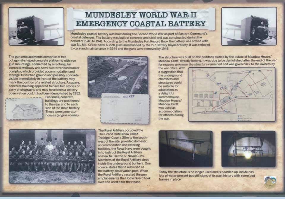 Mundesleyactio1's tweet photo. Information board provided by Mundesley Parish Council https://t.co/EtwLz7108Z