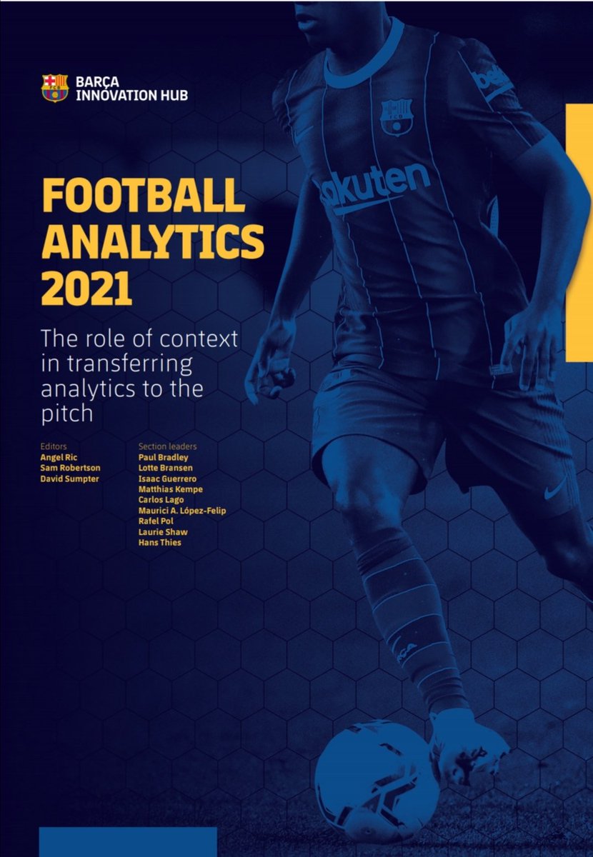 From the world to <a href="/FCBarcelona/">FC Barcelona</a> and from <a href="/BarcaInnoHub/">Barça Innovation Hub</a> to the rest of the globe. Big thanks to all authors for sharing their knowledge and great pleasure this 2nd edition of Barça Football Analytics Guide #SportsTomorrow Open access ➡️ barca.link/HuK550Cqaeq
