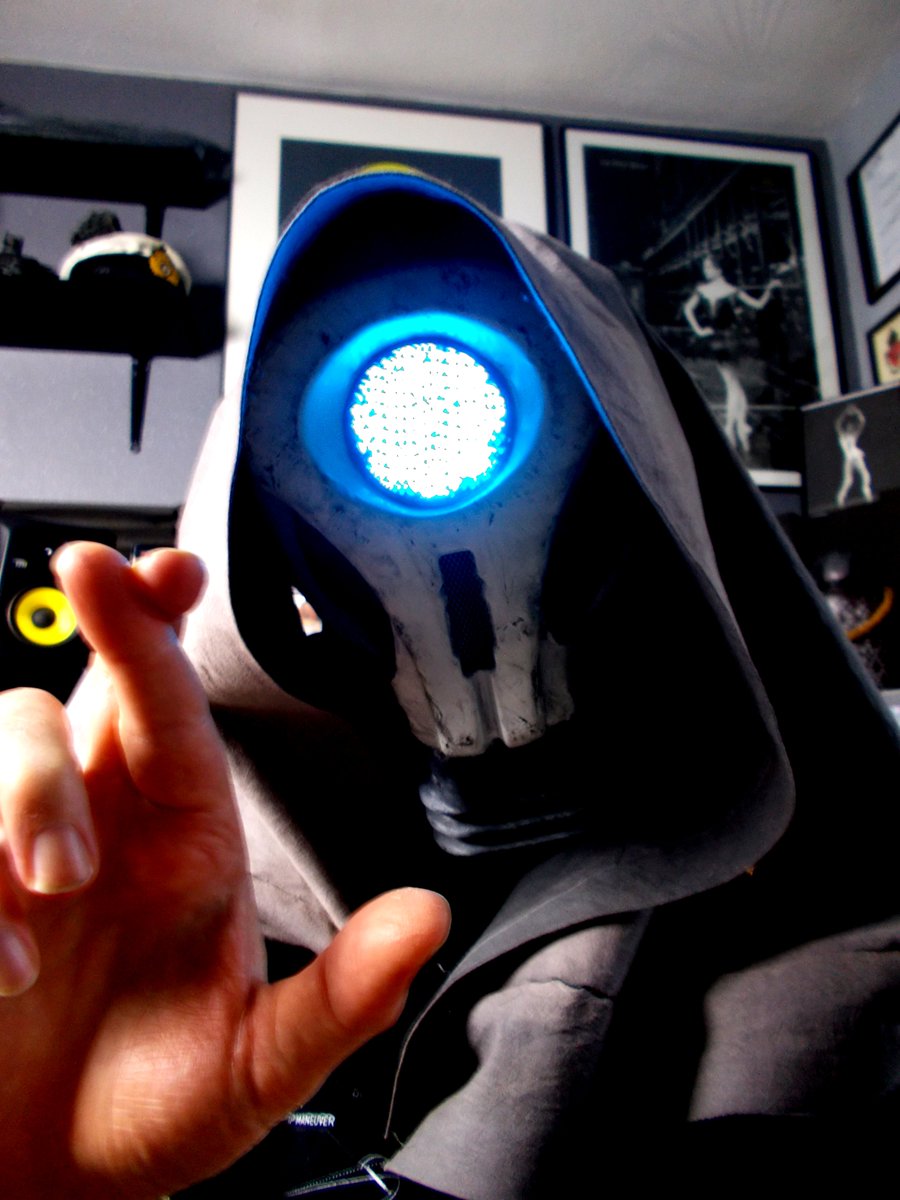 Late to the party but massive gratitude to all the National Lottery players for supporting my weird and wonderful theatre work. Here's the fabled, '13th Eye' from my adaptation of H.P. Lovecraft's 'Polaris' to say #ThanksToYou #NationalLotttery <a href="/ace_national/">Arts Council England</a>