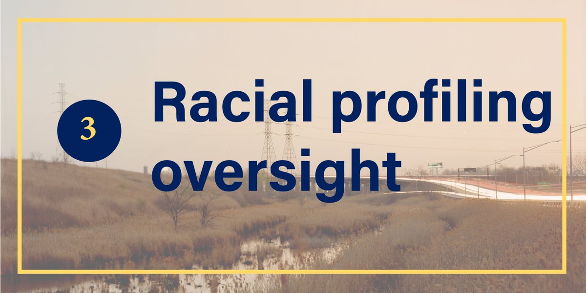 OSC will continue our statutorily required review of the New Jersey State Police’s efforts to prevent racial profiling. We will also examine how local police departments are preventing racial profiling in the absence of consistent and comprehensive data.