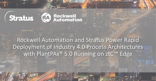 jaydavidStratus's tweet photo. A Distributed Control System like #RockwellAutomation's
#PlantPAX needs a reliable Edge Computing Platform. This is what the #StratusTechnologies ztC Edge provides.  https://t.co/81oIBJ3Irn 

#ztCEdge #Edge #EdgeComputingPlatform #PlantPAX https://t.co/sMwutQQ1Bp