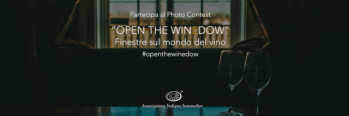 Dal 21 al 27 novembre, scatta la tua foto e pubblicala sul nostro profilo Instagram con l'hashtag #openthewinedow. La foto vincitrice sarà pubblicata sui nostri social e l'autore premiato durante la diretta del 28 sulla pagina Facebook di #aisitalia