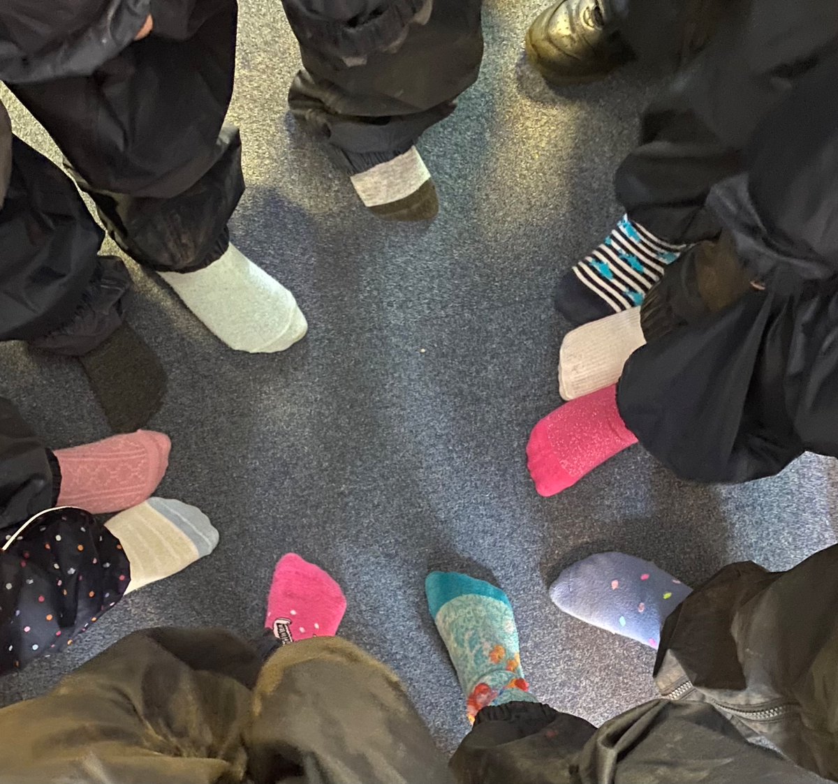 It’s OLASJ’s Odd Socks Day today 🧦 We’ve been learning about the importance of being kind to one another #oddsocksday #antibullyingweek2020 #kindnessmatters #weareallspecial