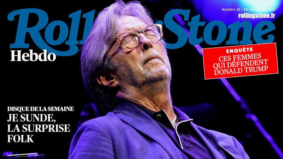 RollingStoneFra's tweet photo. ROLLING STONE L'HEBDO N°22: Eric Clapton et le @Crossroadsfest 🎸🤘
>>> https://t.co/35RzhOqNzQ
Et: @Jesundemusic @FredChapellier @Mottron, @TheCribs @bornidiott @Cheloumusic @nickcave et notre #VendrediLecture 
#EricClapton #rollingstonemagazine https://t.co/U8dfPdMERl