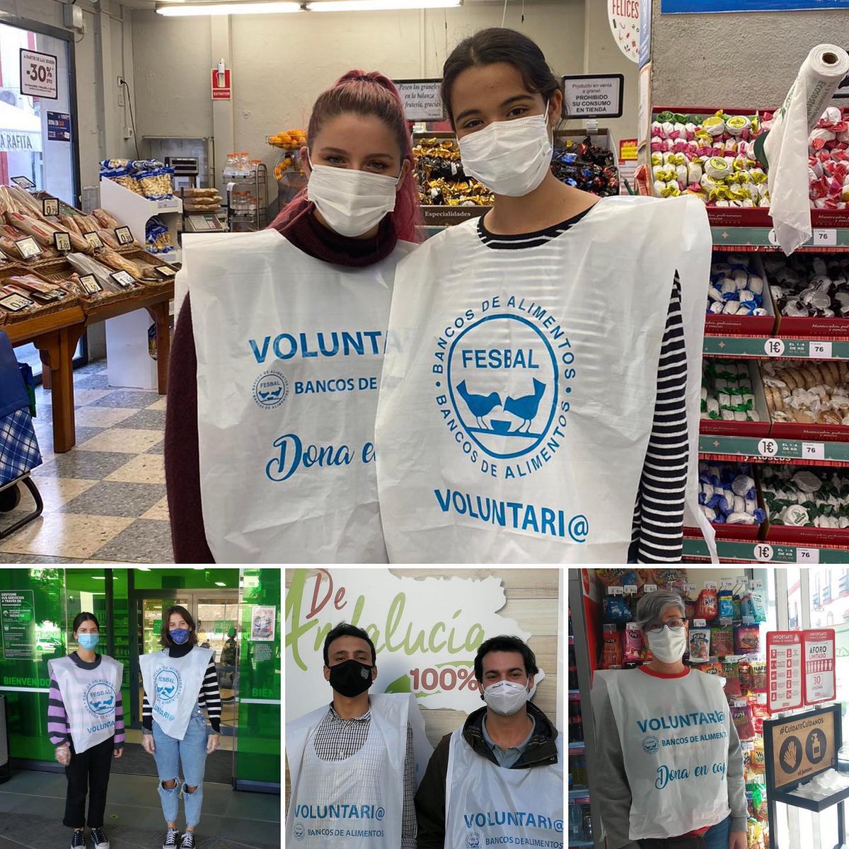 Y llegó el gran día de volver a colocarse el peto del Banco de Alimentos de Sevilla♥️.

Nuestros voluntarios y voluntarias os están esperando en vuestro supermercado habitual.

Otras formas de donación:
💻supersolidario.com
📲 Bizum: 33495.

#GranRecogidadeAlimentos2020