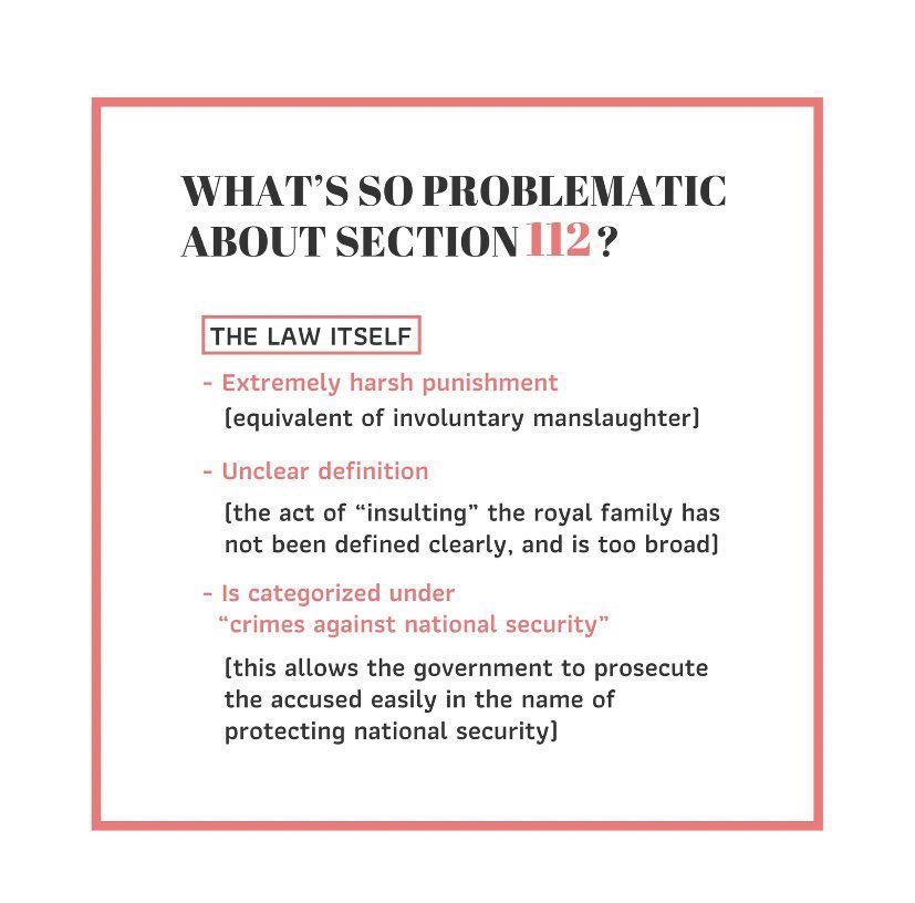 ‼️pls, retweet and attention 🙇🏻‍♀️

“Thailand isn’t land of compromise”

#ยกเลิก112 
#whatishappeninginthailand