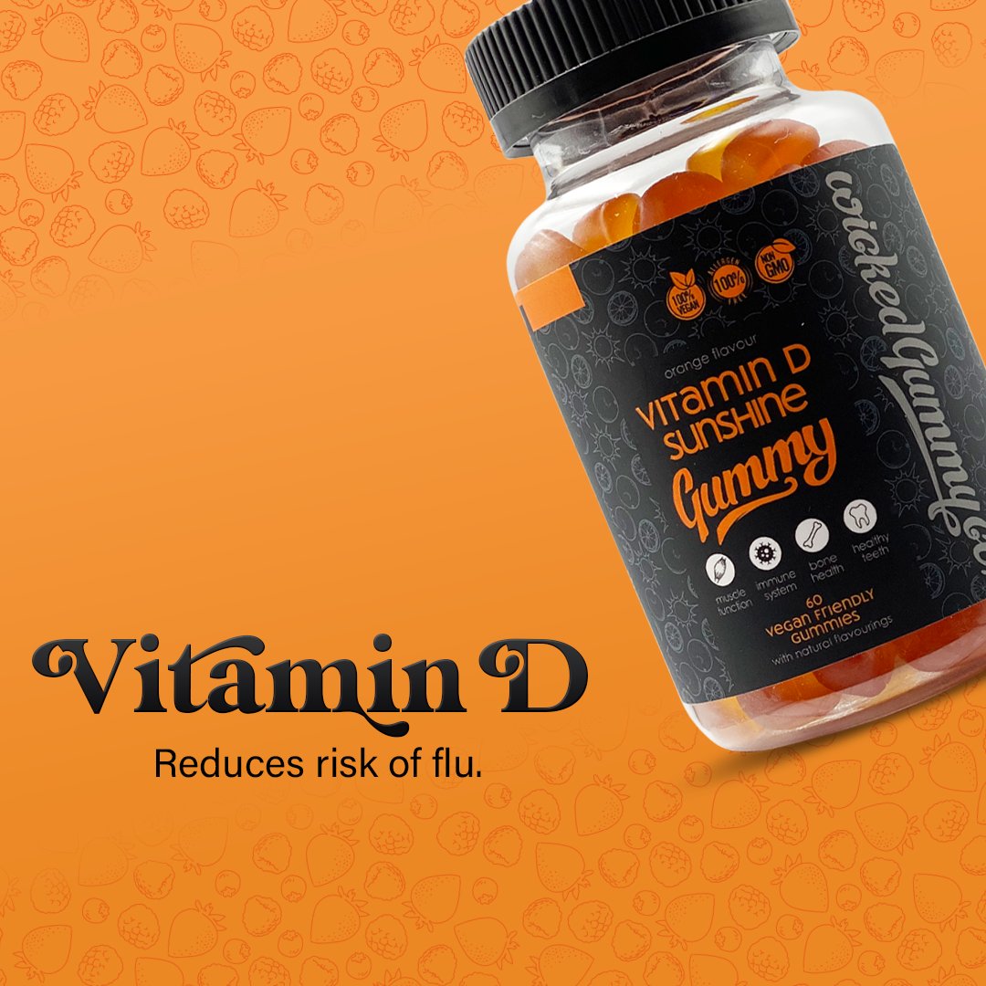 Did you know fatigue or tiredness, bone pain, joint pain, muscle pain, sour mood, low energy and anxiety could all be attributed to lack of Vitamin D..?  ☀️
.
.
.
#vitamind3 #sunshine #wickedgummyco
