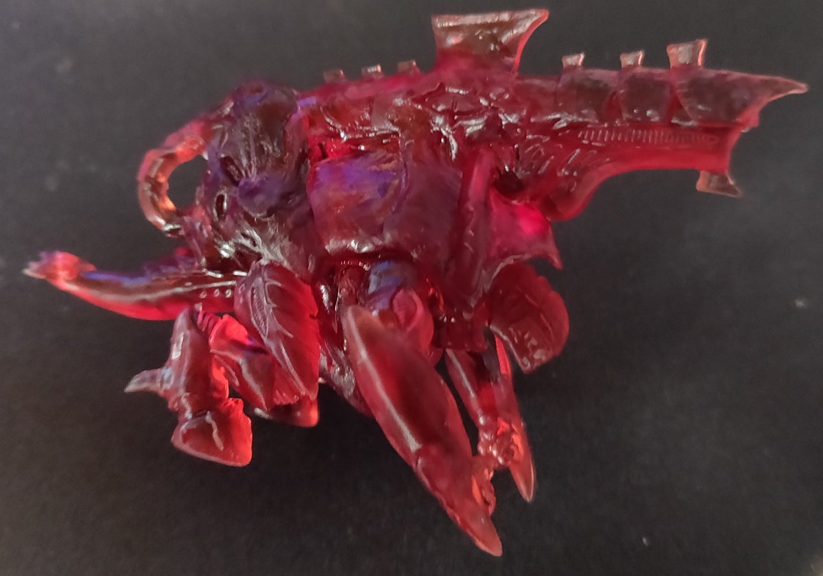 teclisb's tweet photo. A #proxy of #biovore from #tyranids for #warhammer40k #warhammer40000
Yummy gummy #elegooredresin :D
#boardgame #boardgames #wargame #wargaming #miniature #miniatures #fantasy #scifi #warhammer #warhammercommunity #warhammerconversions #figure #resin #3dprint #3dprinter https://t.co/kguV6vbzUW