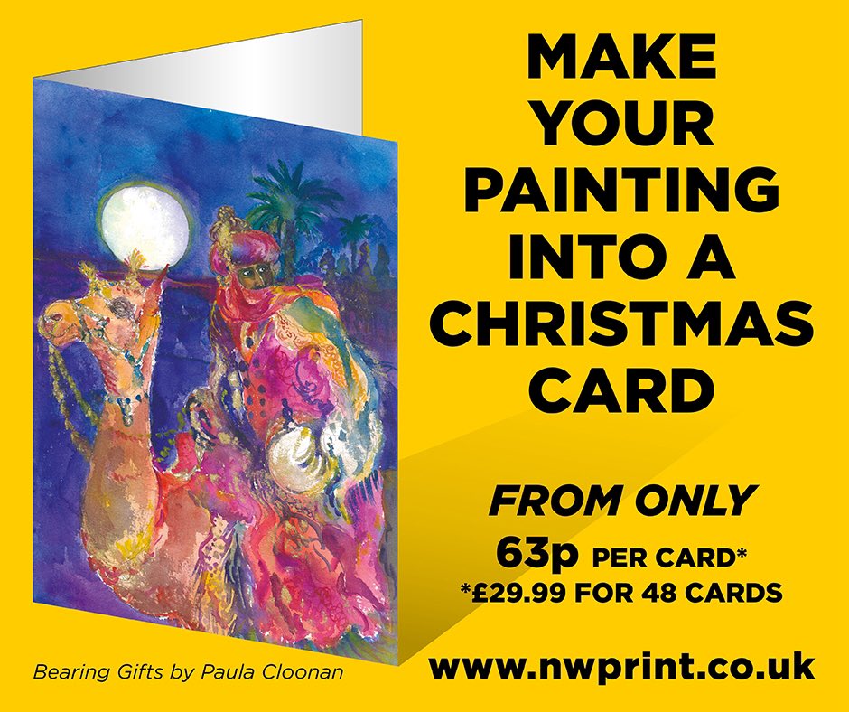 NickWalkerPrint's tweet photo. Simply upload your digital file on our website, ⁣email it or we can scan your original #painting 🎄⁣
⁣
✨ 24 #cards only £19.99*⁣
✨ 48 cards only £29.99*⁣
⁣
🌍 https://t.co/WsrrBGNT1r⁣
☎️ 01548 852812   ⁣
📧 mail@nwprint.co.uk⁣
⁣
*incs envelopes, p&amp;p to 1 UK address⁣ https://t.co/TMoyZOSg4F