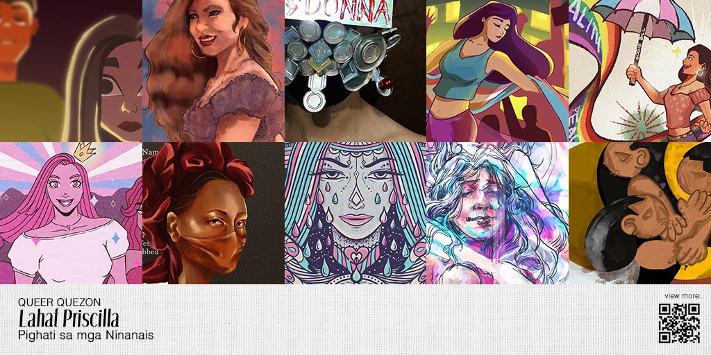 queerquezon's tweet photo. LAHAT PRISCILLA:
Pighati sa mga ninanais
#TDoR2020 Group Exhibition
11/20/2020
Visit our IG page for more:
https://t.co/KppwH3AYd1 https://t.co/0FoqrwrnDs