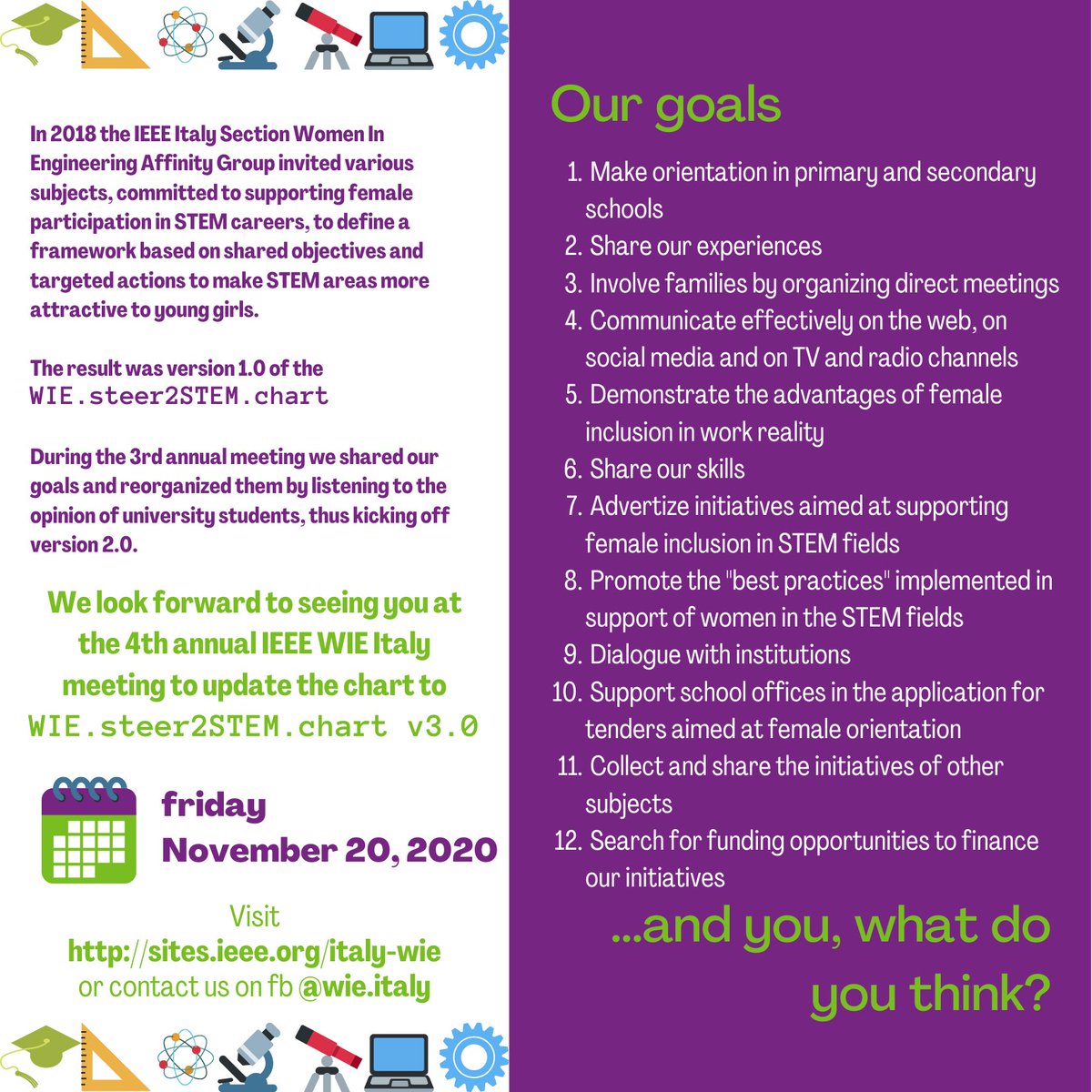 IEEE WIE Affinity Group – Italy Section tweet media
