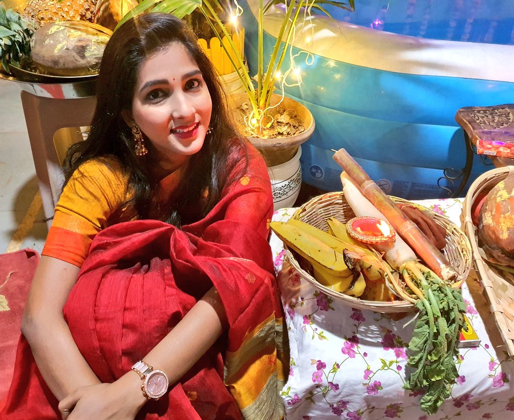 PoddarVaishali's tweet photo. #ChhathPuja2020 💓 https://t.co/lIDbj9n7Db