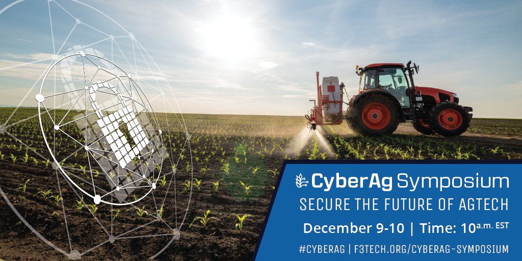 F3TechMD's tweet photo. Join leaders in both agriculture and cybersecurity at the intersection of these two industries to explore emerging opportunities presented by the rise of agtech. 
Save your seat now https://t.co/pGx5GqI0Qm.

#cybersecurity #symposium #agtech #agritech #agribusiness #f3tech https://t.co/oVpmo0IKKx