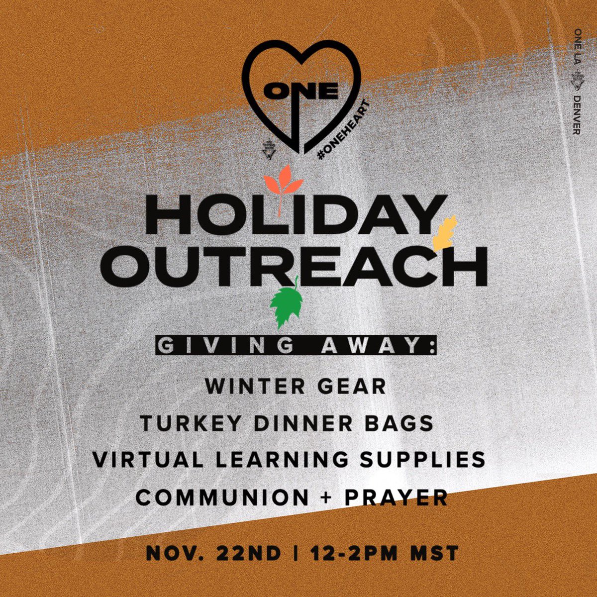 HeidiEHoward's tweet photo. Join us this Sunday from 12pm-2pm at The Potter’s House Church Denver 9495 E Florida Ave https://t.co/TmCwhnzUIY