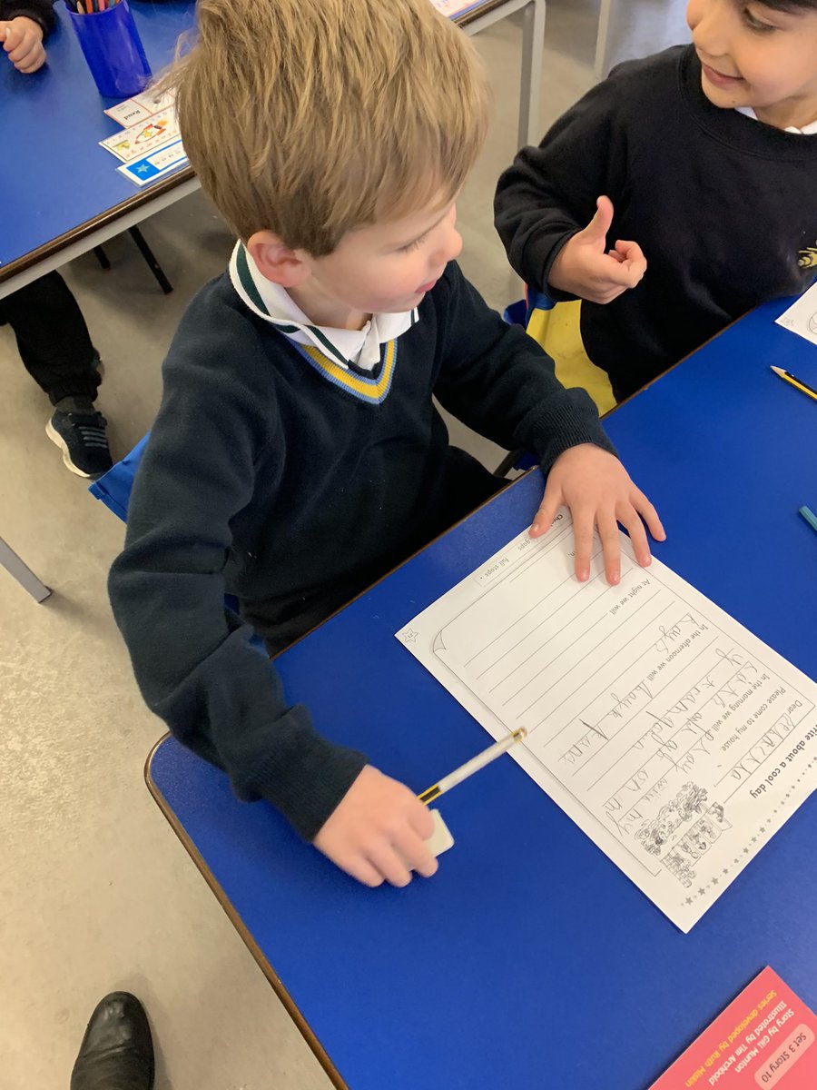DaveniesPrePrep's tweet photo. #year1 are making great progress with their #earlyliteracy skills with the help of the @RuthMiskinEdu Read write Inc programme. #phonics #reading #writing #perseverance https://t.co/7q0MGXtyeD