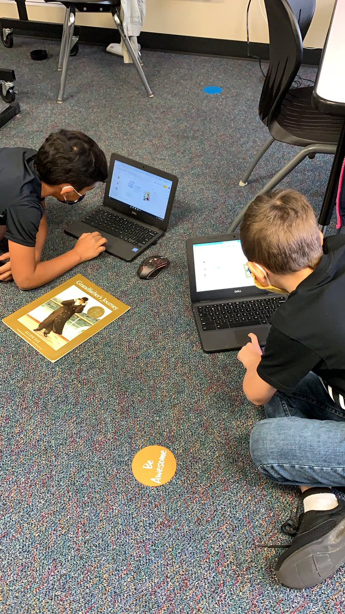 Herrera_Class's tweet photo. Finishing our author study today! #AllenSay 📚 https://t.co/QLBy3cFo3l