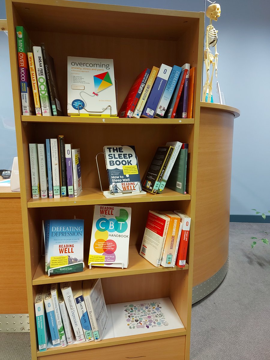 Just a selection of the fiction and wellbeing books GHNHSFT staff can borrow from CGH and GRH libraries. From thrillers to self help to literacy classics we have it all. Try something new during Lockdown 2.0. #readyourselfhappy