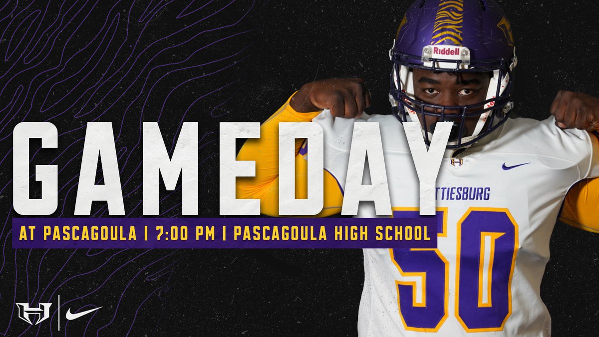 hattiesports's tweet photo. Hattiesburg travels down to Pascagoula tonight for the second round of the playoffs!

🆚 Pascagoula
📍 Pascagoula High School
🕖 7:00
📻 https://t.co/1TFzpNpJ5L
📺 https://t.co/CXlzyQOz3Z

#burgbuilt | #50 Jermairi Gatlin https://t.co/BXPCTN5BaF