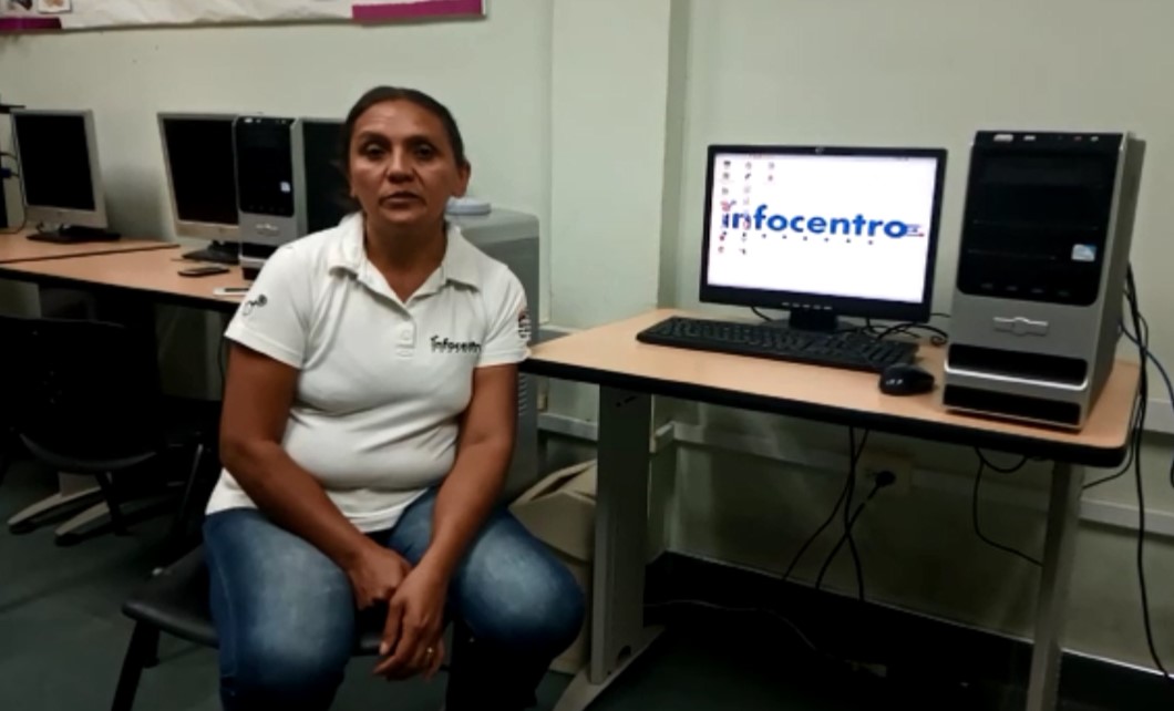 infocentrostruj's tweet photo. Seguimos activos desde el municipio Valera del estado Trujillo con la facilitadora Mary Pérez del Infocentro Montero en el marco de la celebración de #Los20DeInfocentro que nos habla de su experiencia al servicio de las comunidades
@NicolasMaduro 
#InnovaciónYSoberaníaTecnológica https://t.co/xguw8nIfCi