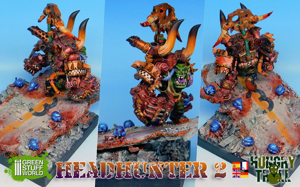 Were you waiting for the second part of the video? Well, here it is! A base according to our <a href="/BbHungrytroll/">Hungry Troll miniatures</a>  head hunter. How about leaving us a like or comment? Thank you!
youtu.be/zKzQRHQt5BQ

#WarhammerCommunity #warhammerfantasy #Warmongers