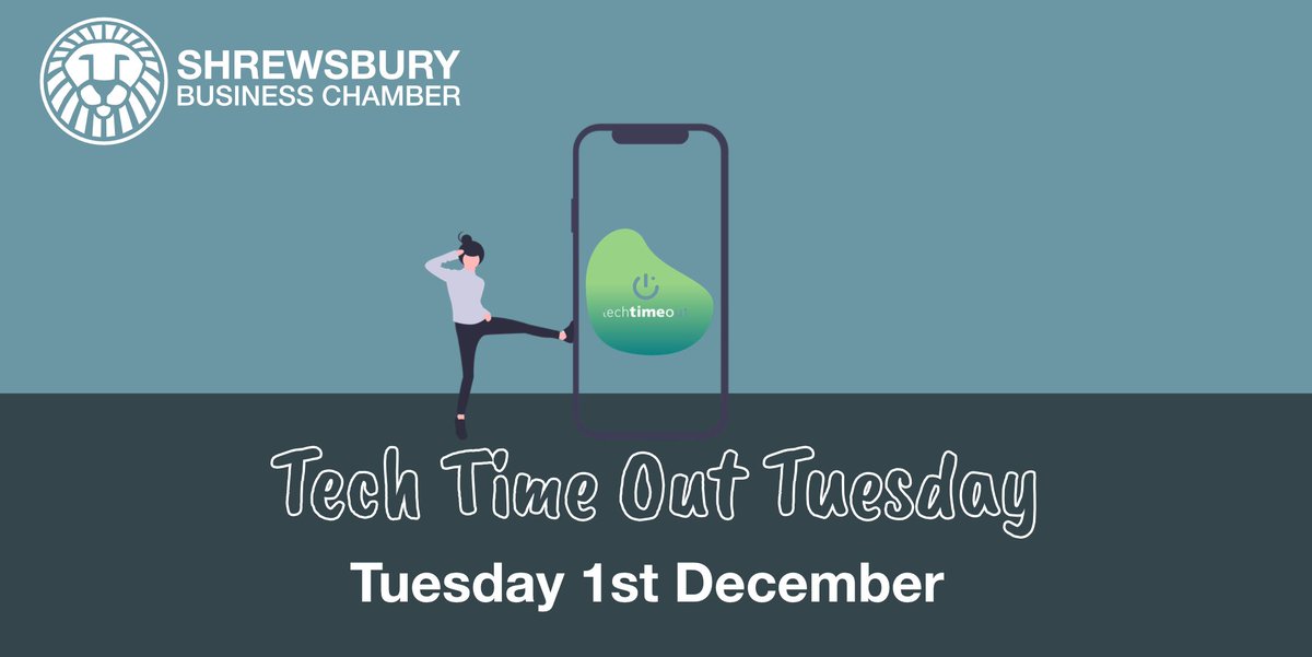 On Tuesday 1st December, We are taking part in @TechTime_Out's Tech Time Out Tuesday event inviting you to pledge time away from Technology. Full story and ability to pledge on their website: buff.ly/35SPRP3