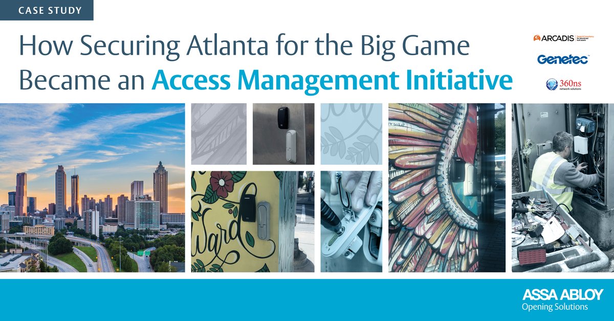 Many cities are seeking new access control hardware solutions to securely manage and monitor critical infrastructure. See how the <a href="/CityofAtlanta/">City of Atlanta, GA</a> and <a href="/Arcadis_NA/">Arcadis North America</a> leveraged our control hardware solutions to secure traffic cabinets ahead of the big game: 

bit.ly/3lOCLaJ