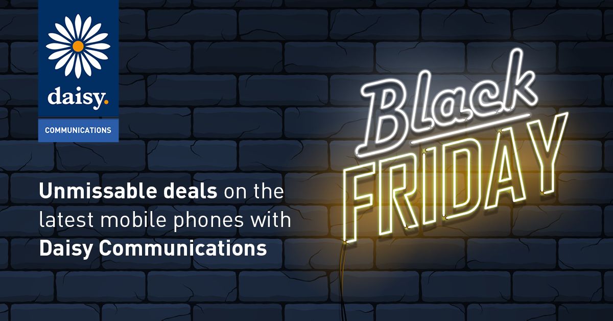 Daisy_Connect's tweet photo. Black Friday isn’t just for your customers. Businesses can make savings this November too. Get in touch today to find out what incredible Black Friday offers we have in store 03333201130. https://t.co/e5Ay55pdfN